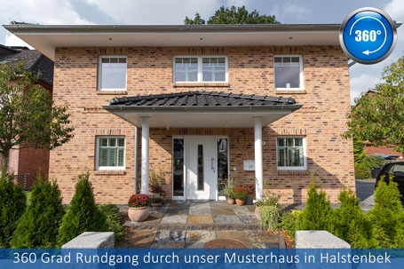3 D Visualisierung Musterhaus Halstenbek